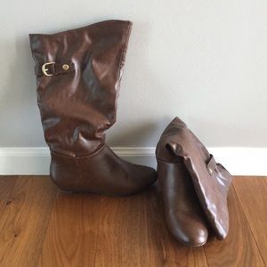 Merona Brown Boot size 6.5 - worn once